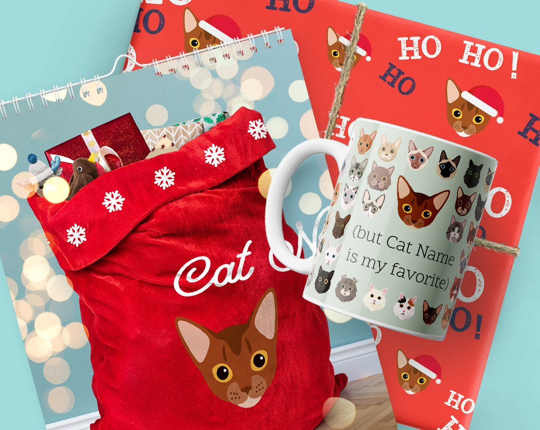 Personalised Christmas Best Selling Cat Gifts 