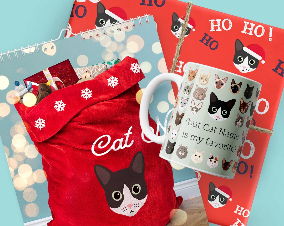 Personalised Christmas Best Selling Cat Gifts 