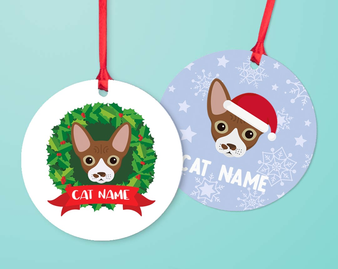 Personalized Cat Tree Decorations