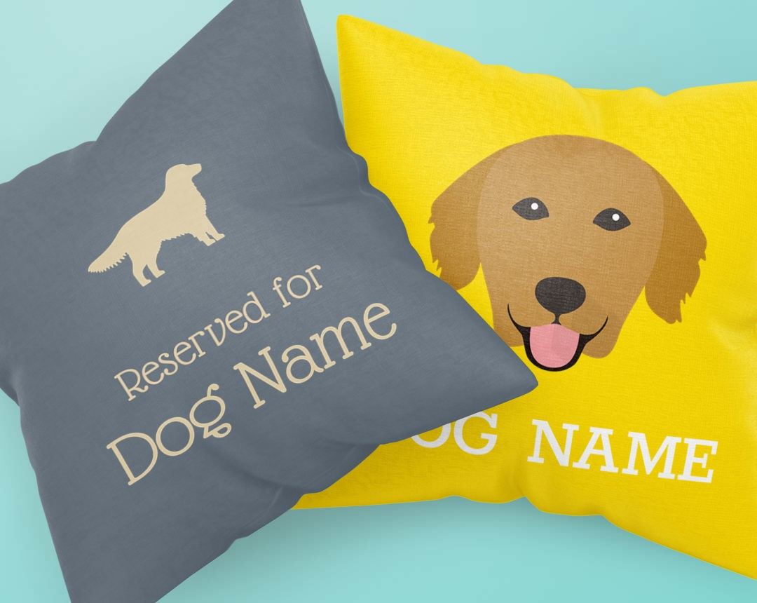 Personalized Dog Pillows