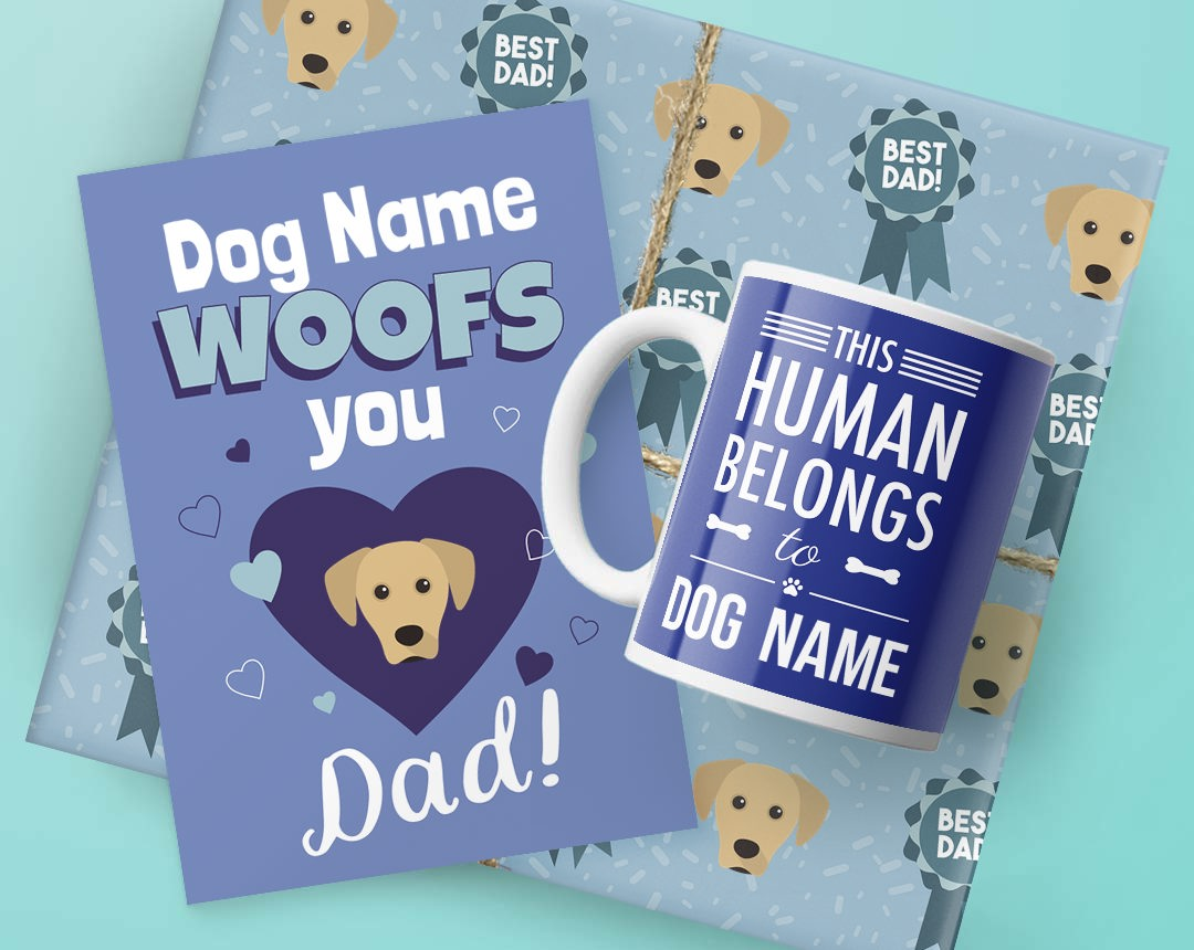 Dog Dad Personalised Gifts