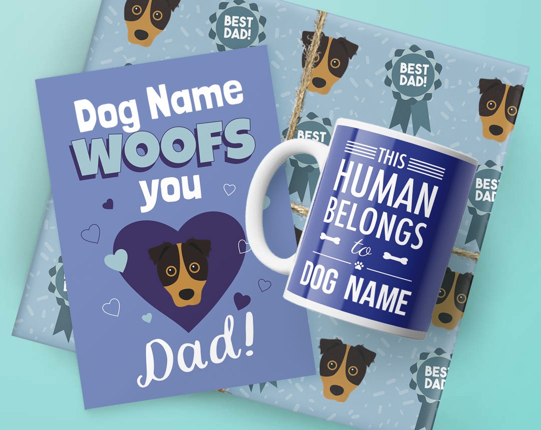 Dog Dad Personalised Gifts