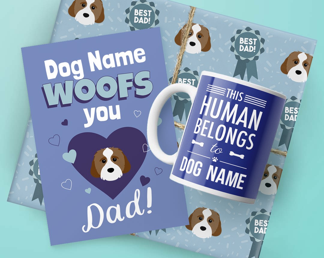 Dog Dad Personalised Gifts