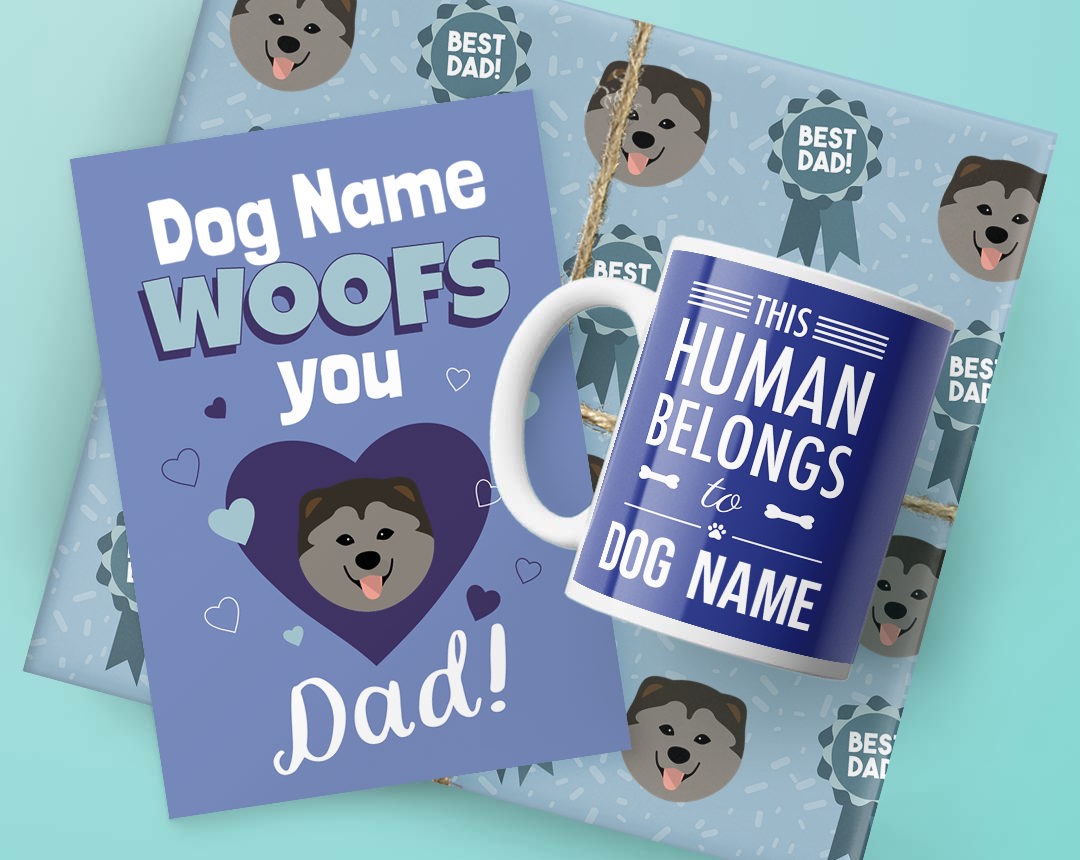 Dog Dad Personalised Gifts