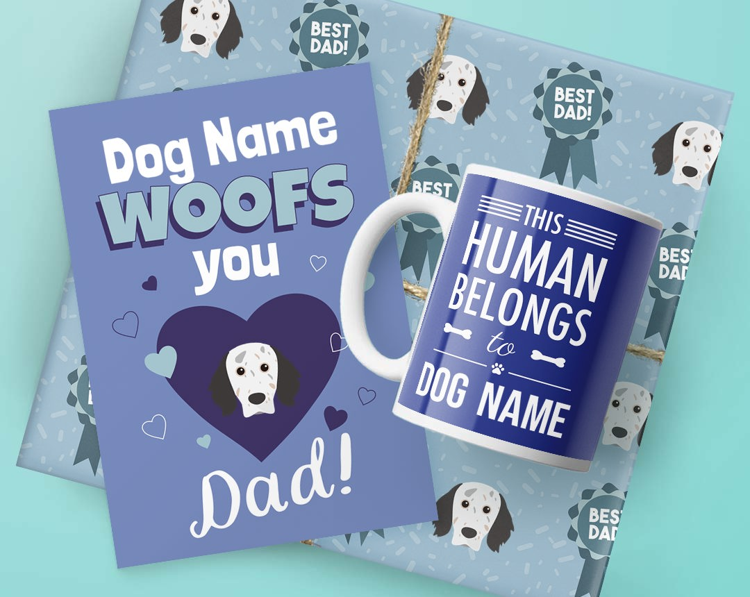 Dog Dad Personalised Gifts