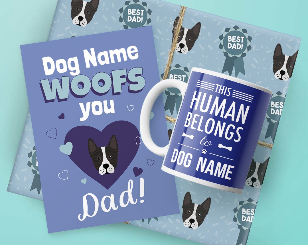 Dog Dad Personalised Gifts