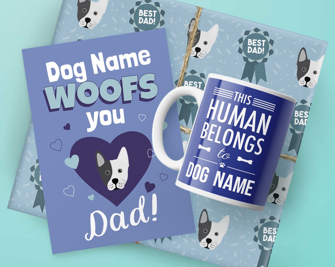 Dog Dad Personalised Gifts