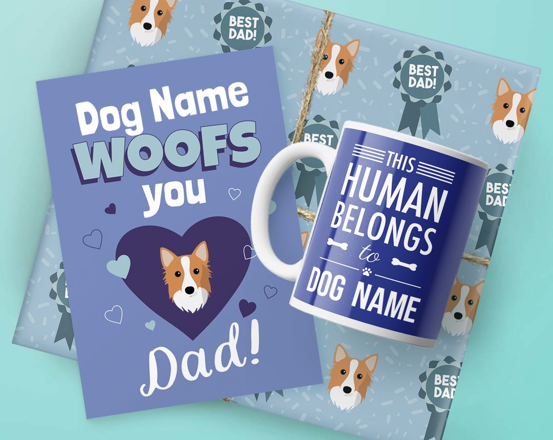 Dog Dad Personalised Gifts