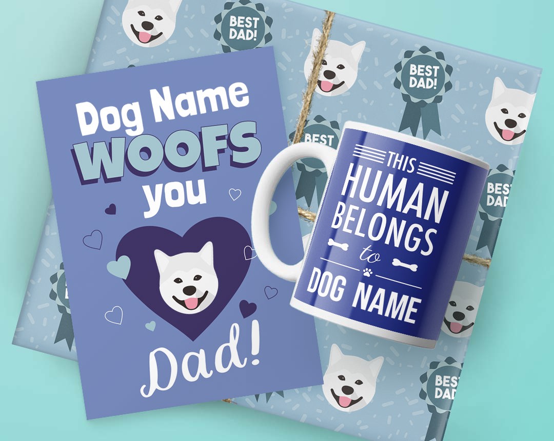 Dog Dad Personalised Gifts