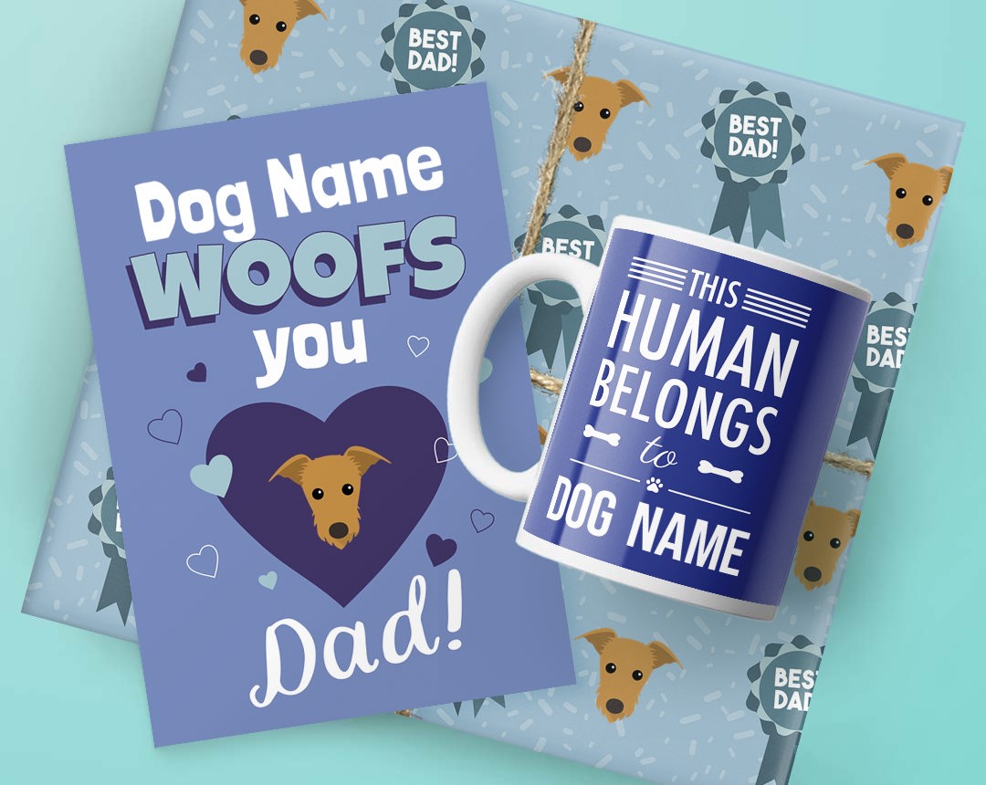 Dog Dad Personalised Gifts