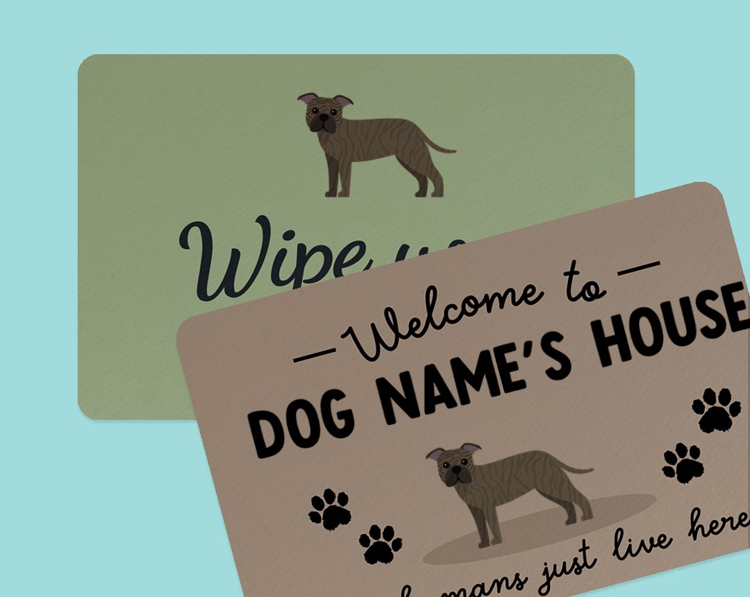 Personalised Indoor Door Mats for your dog