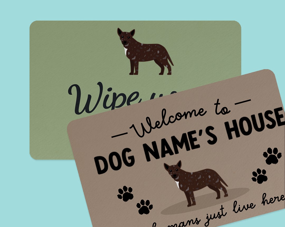 Personalised Indoor Door Mats for your dog