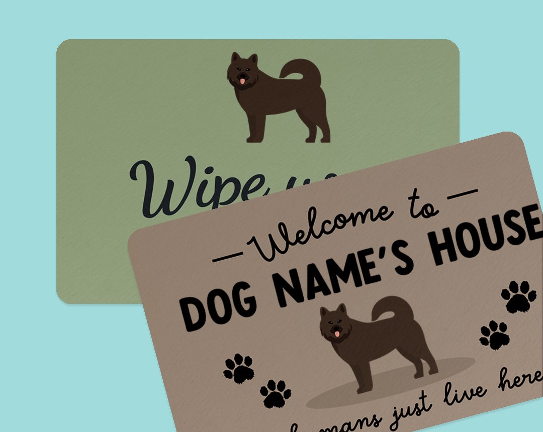 Personalised Indoor Door Mats for your dog