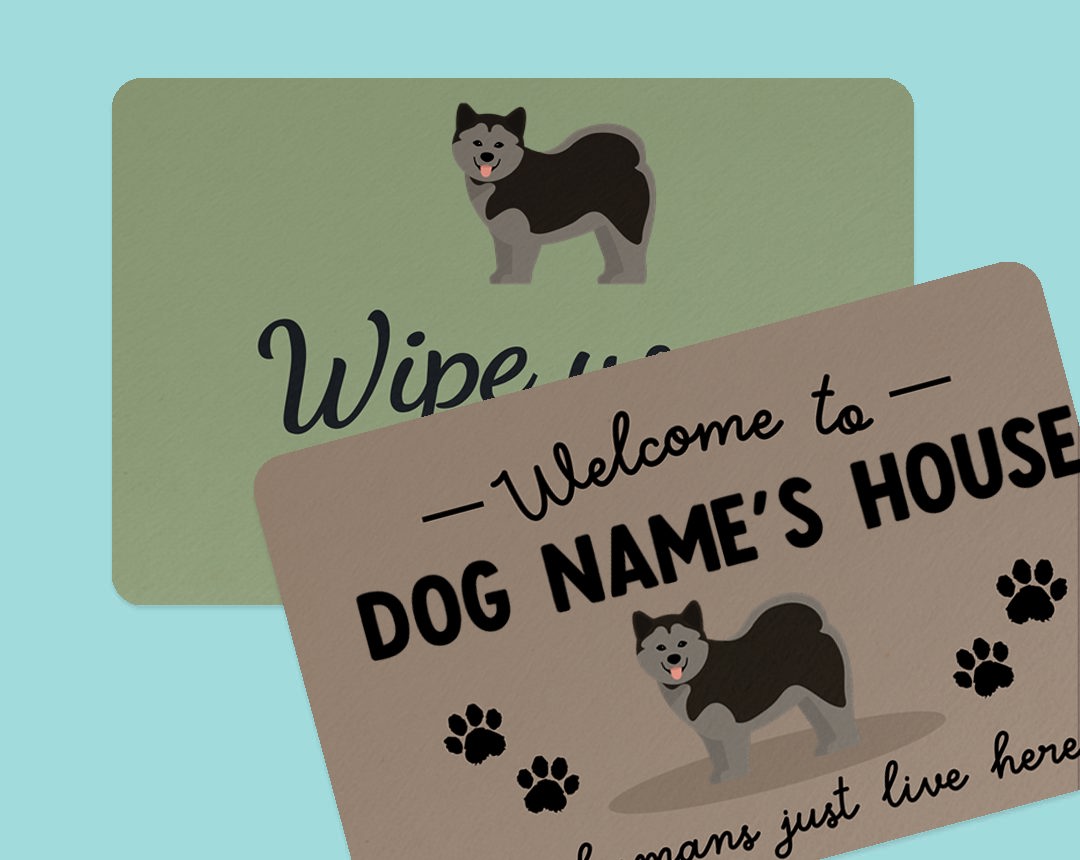 Personalised Indoor Door Mats for your dog