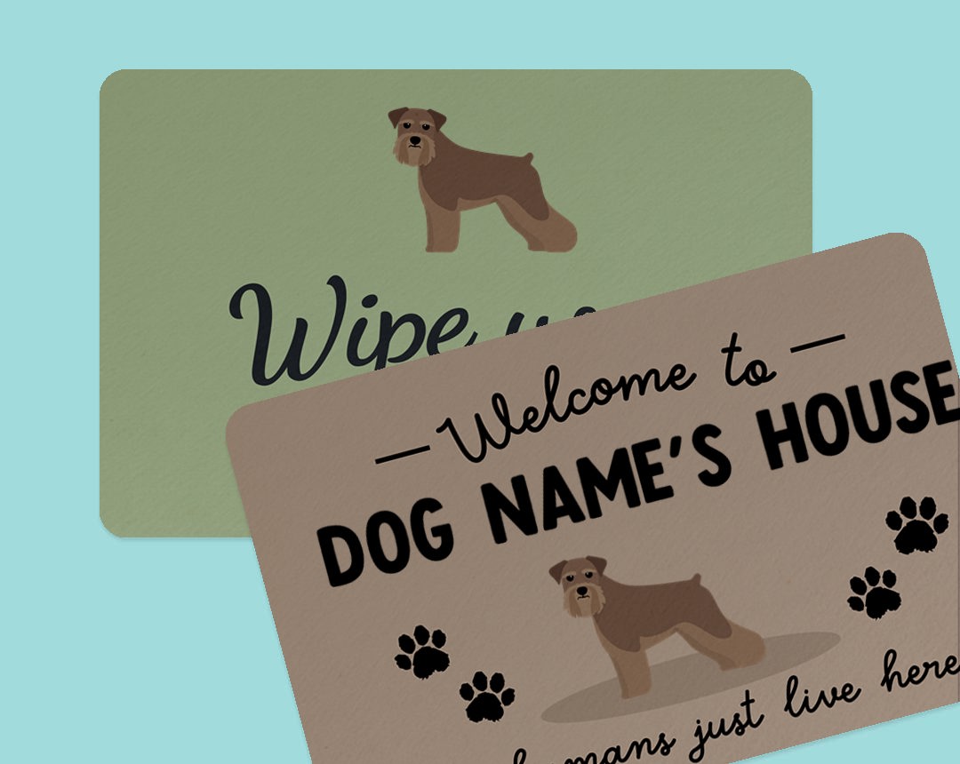 Personalised Indoor Door Mats for your dog