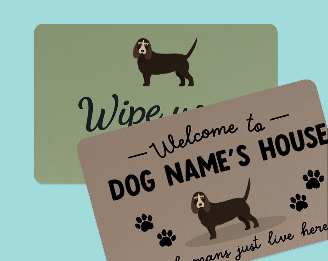 Personalised Indoor Door Mats for your dog