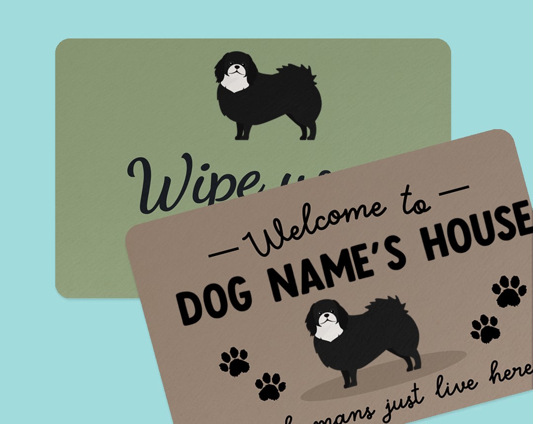 Personalised Indoor Door Mats for your dog