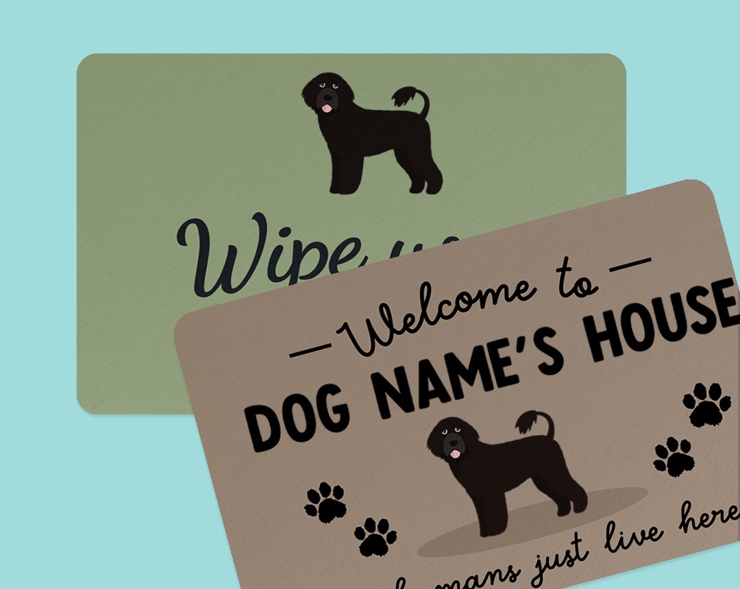 Personalised Indoor Door Mats for your dog