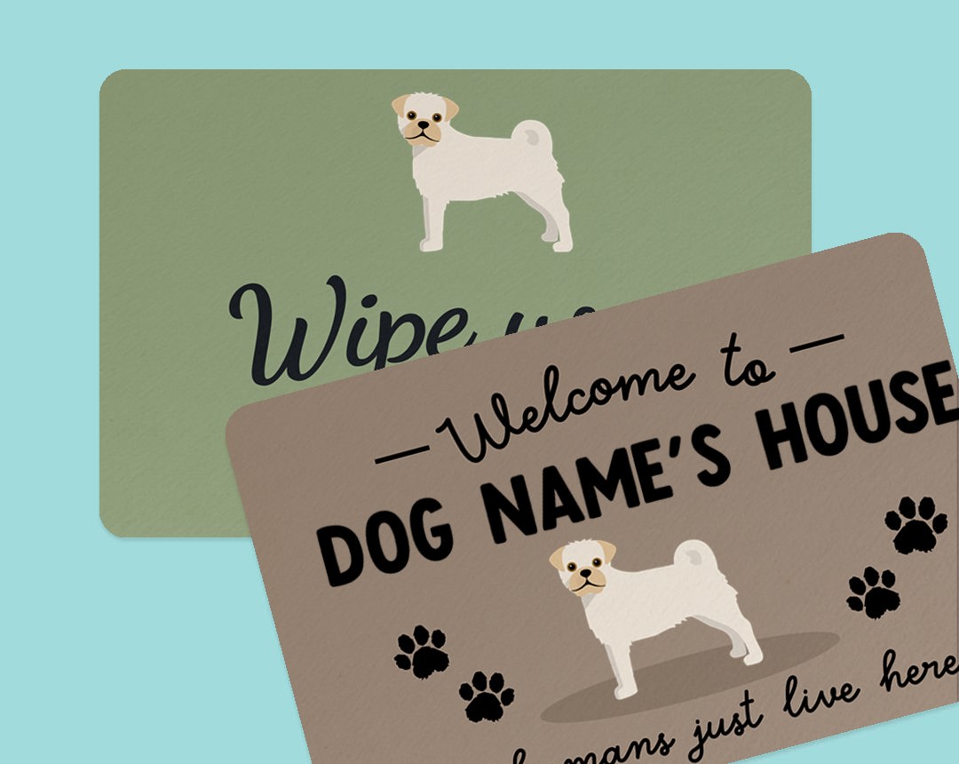 Personalised Indoor Door Mats for your dog