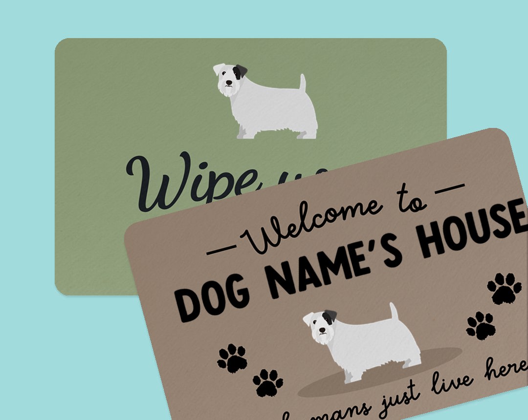 Personalised Indoor Door Mats for your dog