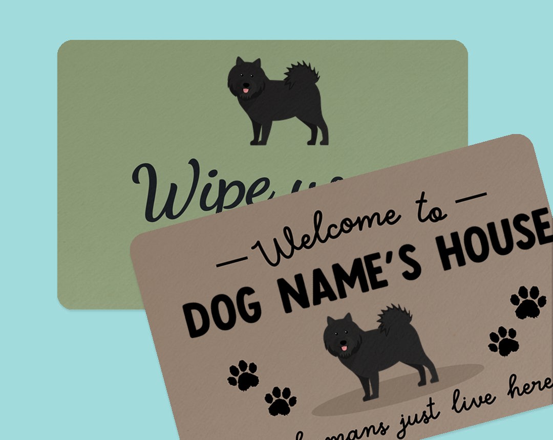 Personalised Indoor Door Mats for your dog