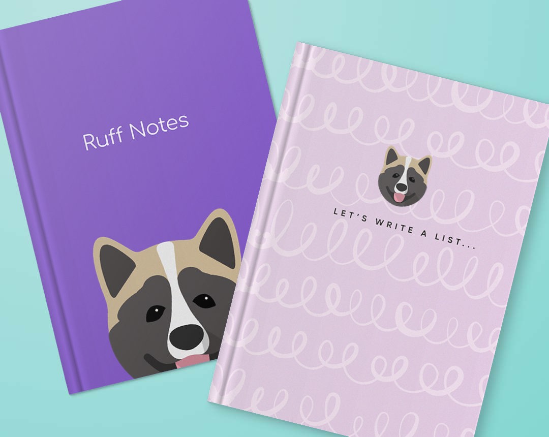 Personalized Dog Notebooks