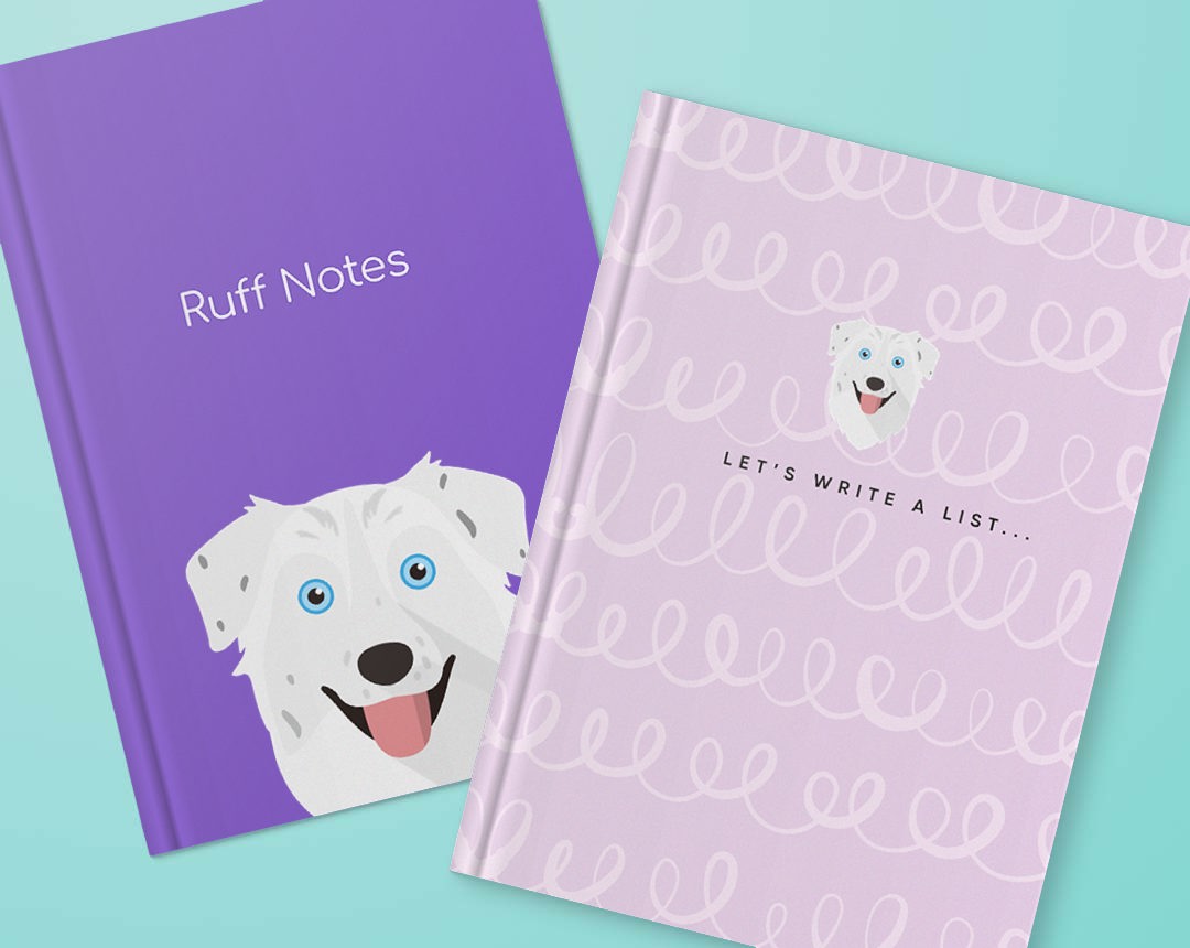 Personalized Dog Notebooks