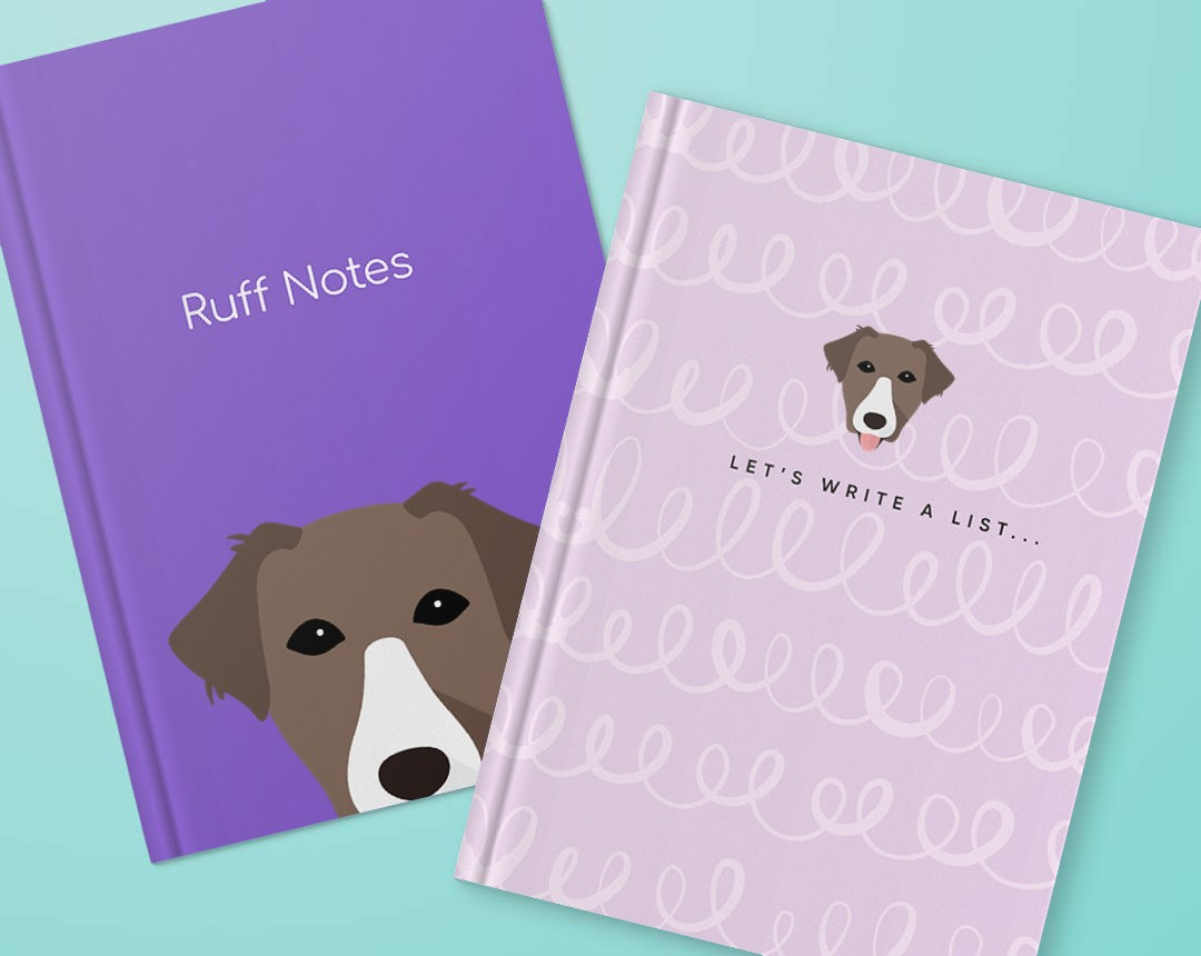 Personalized Dog Notebooks