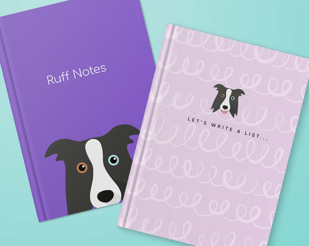 Personalized Dog Notebooks