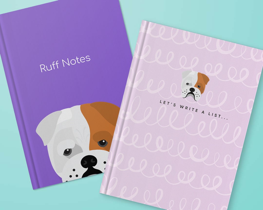 Personalized Dog Notebooks