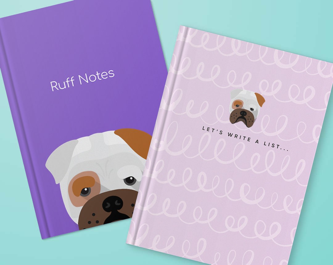 Personalized Dog Notebooks