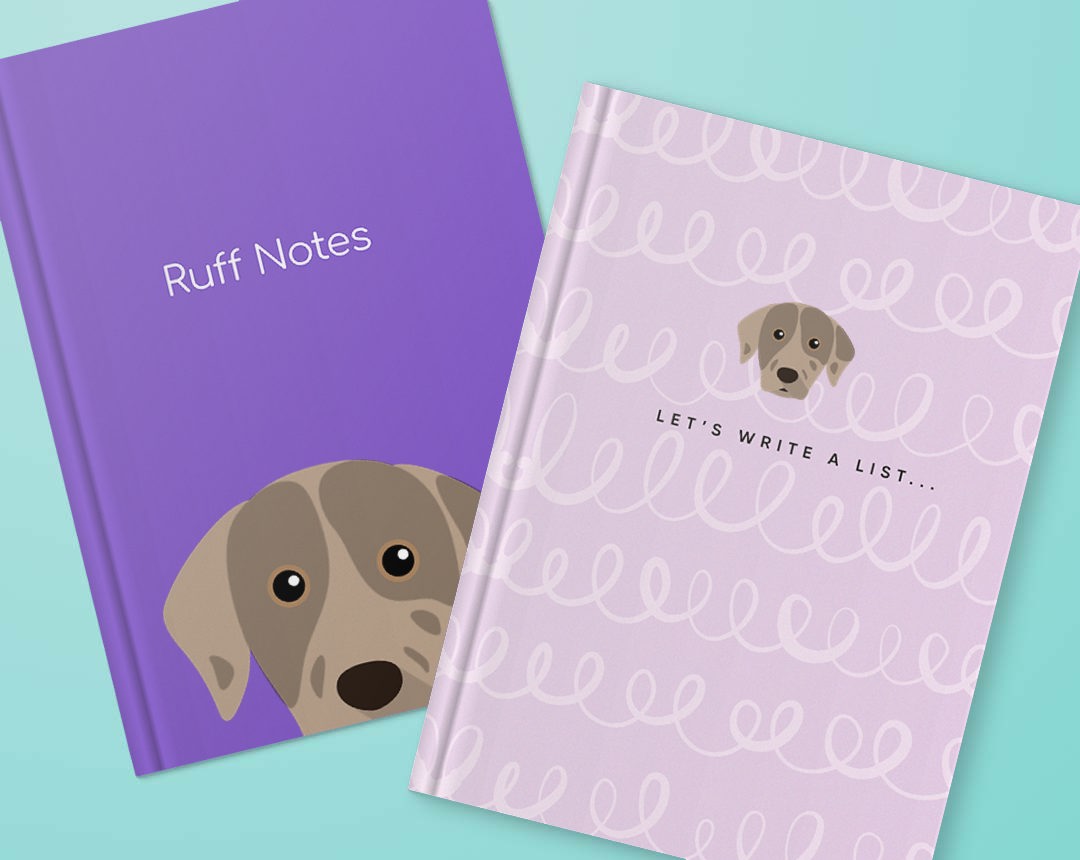 Personalized Dog Notebooks