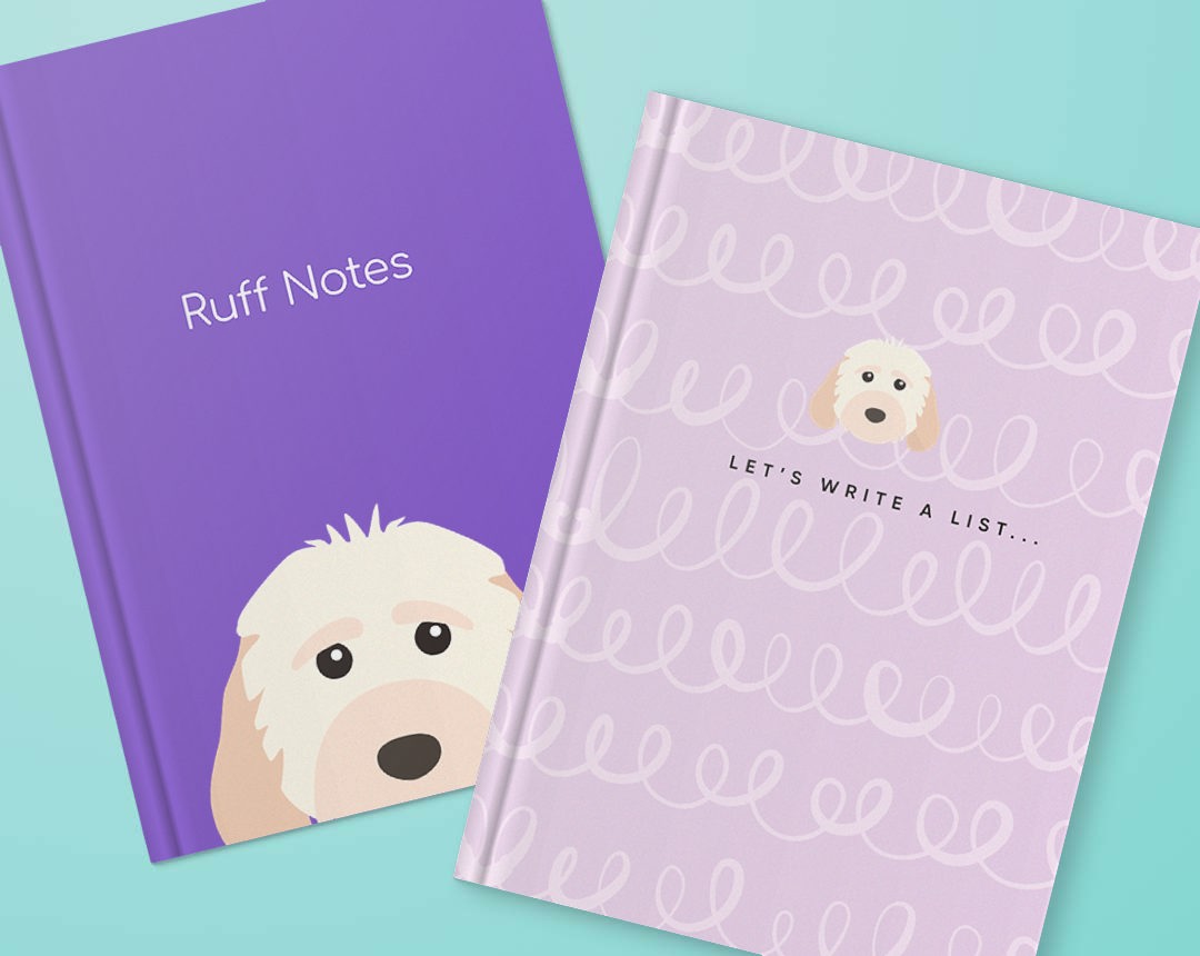 Personalized Dog Notebooks