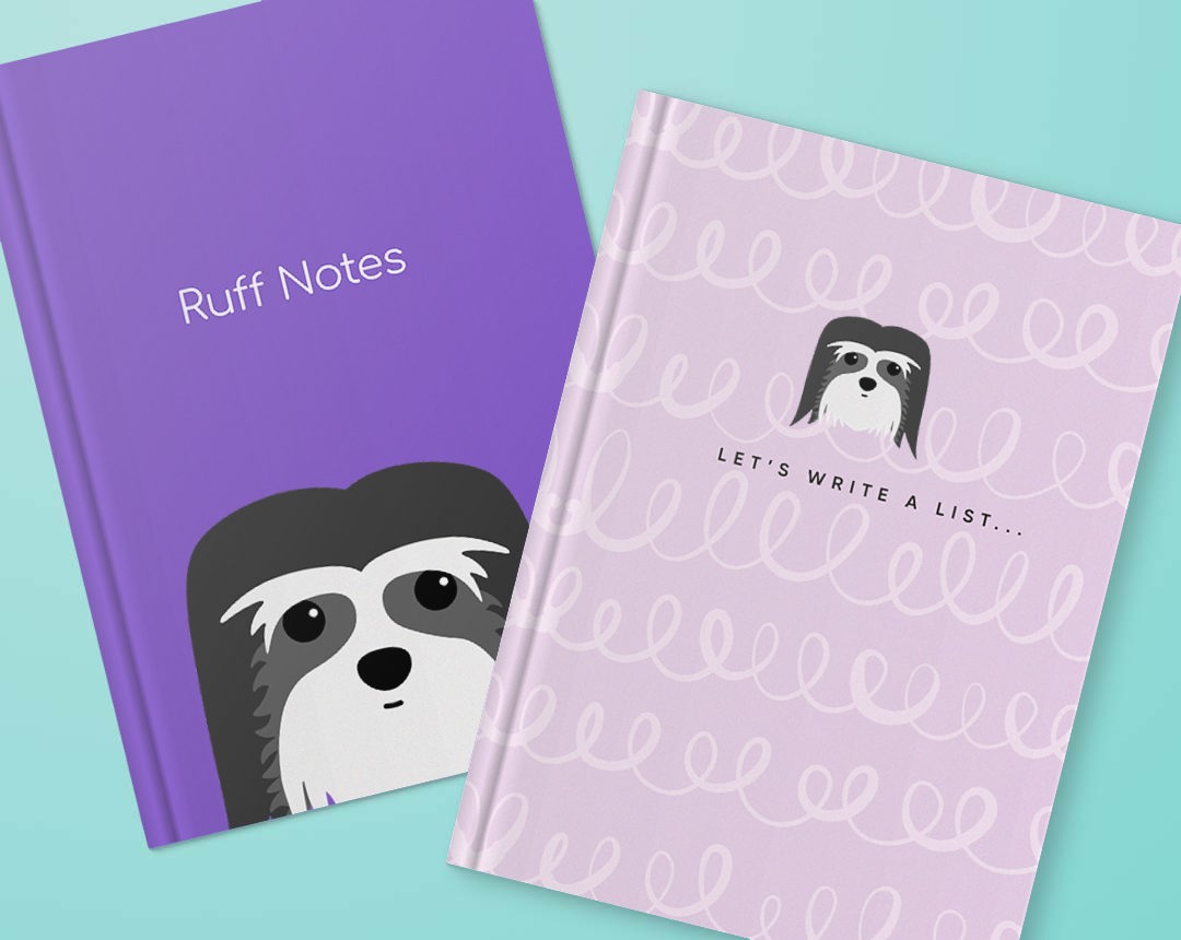 Personalized Dog Notebooks