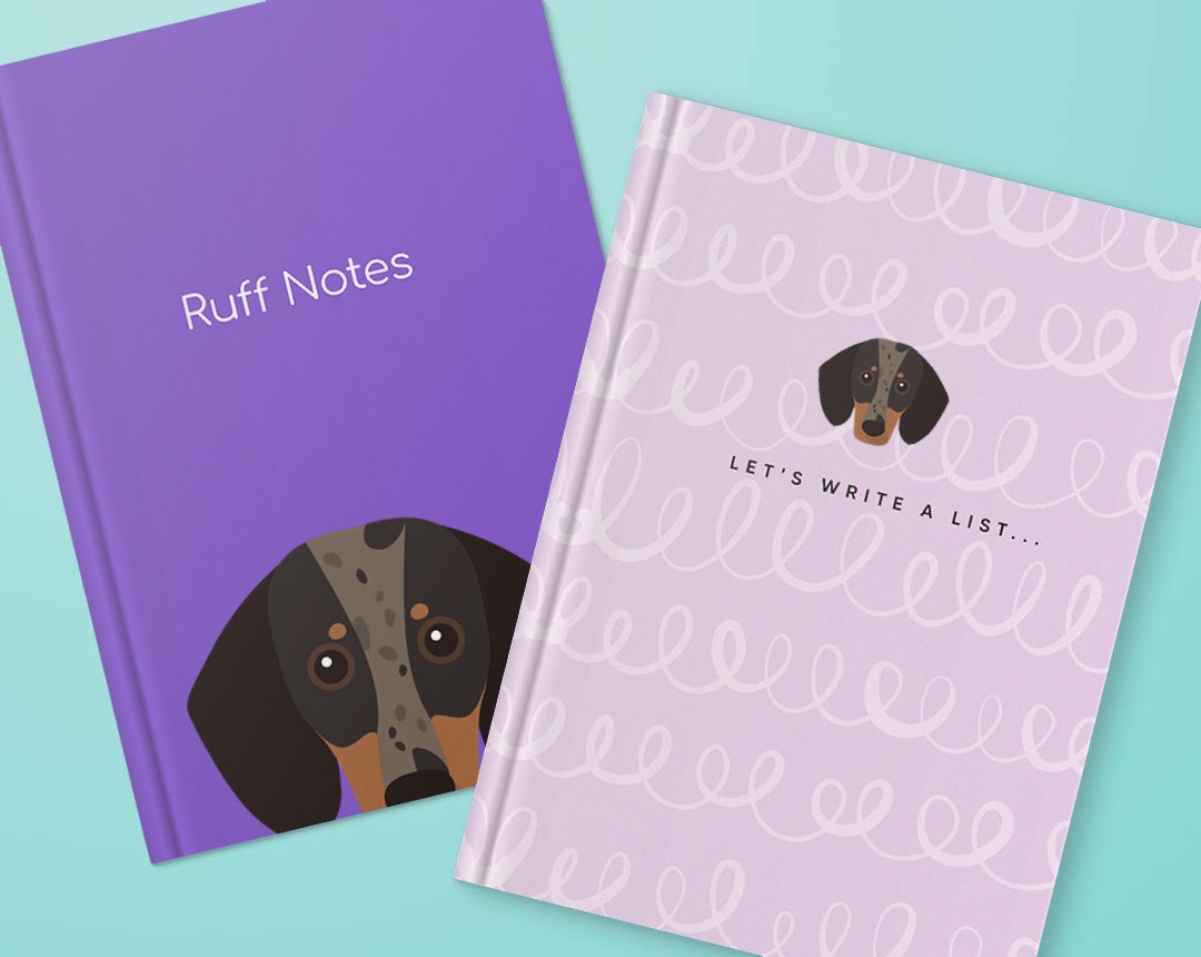 Personalized Dog Notebooks