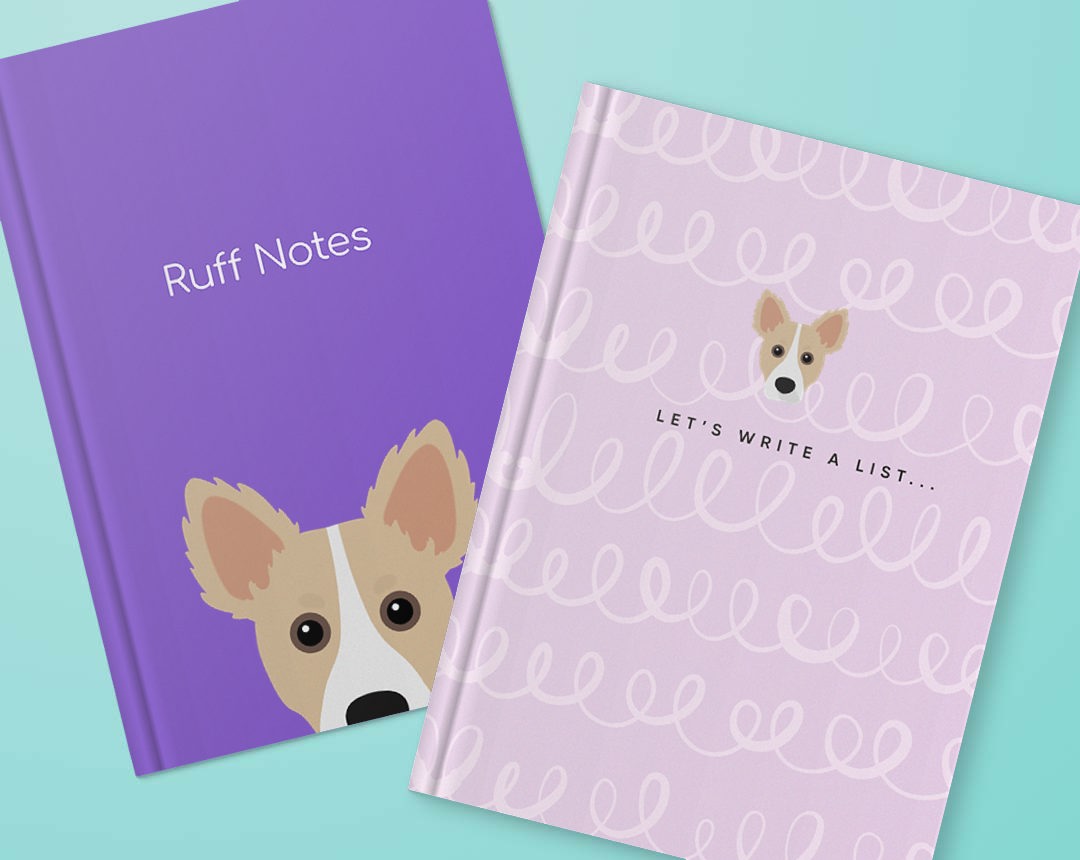 Personalized Dog Notebooks