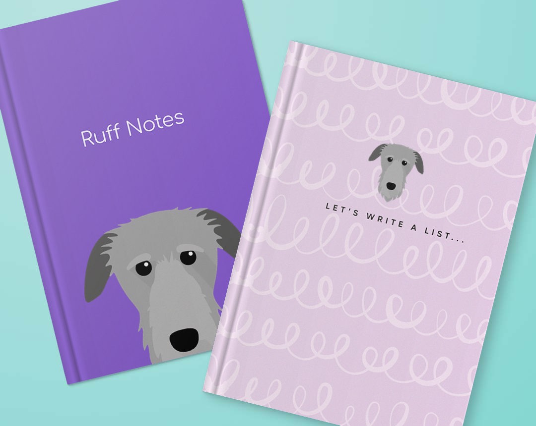 Personalized Dog Notebooks