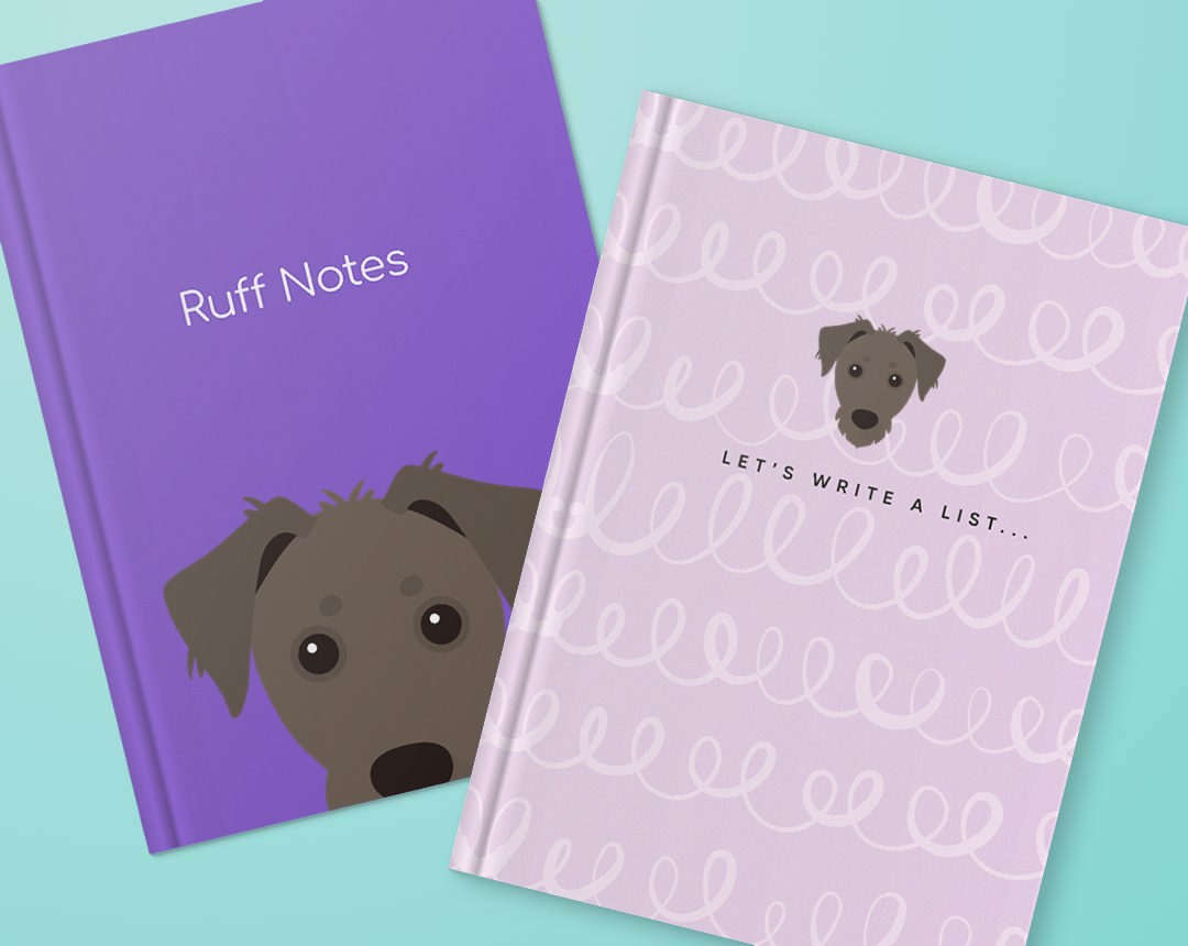 Personalized Dog Notebooks