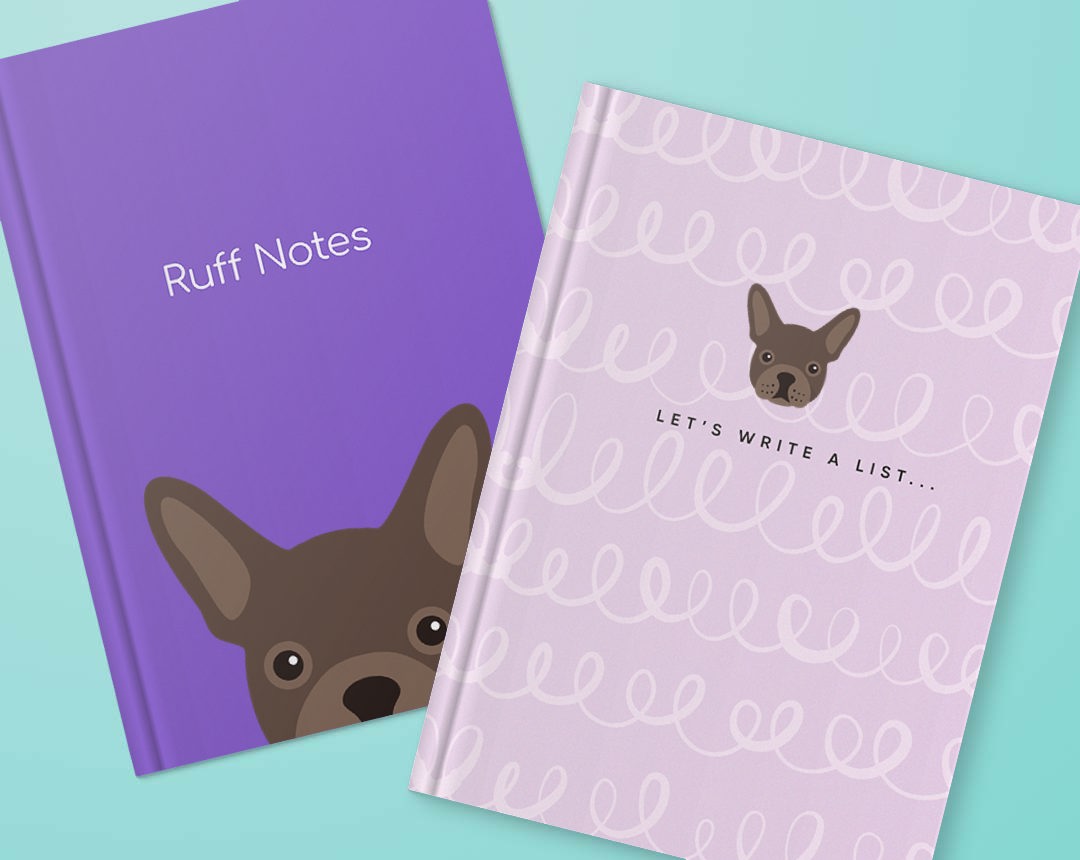 Personalized Dog Notebooks