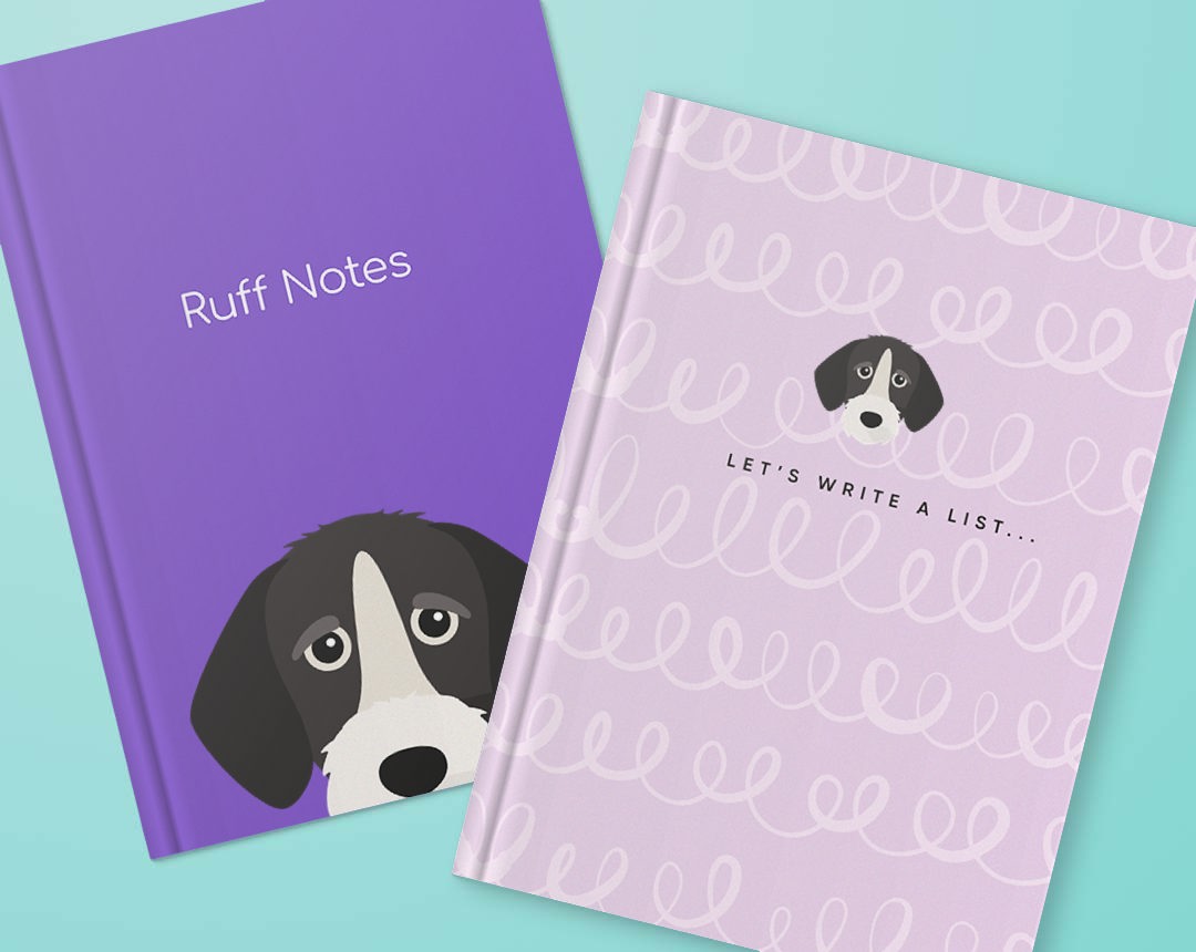 Personalized Dog Notebooks