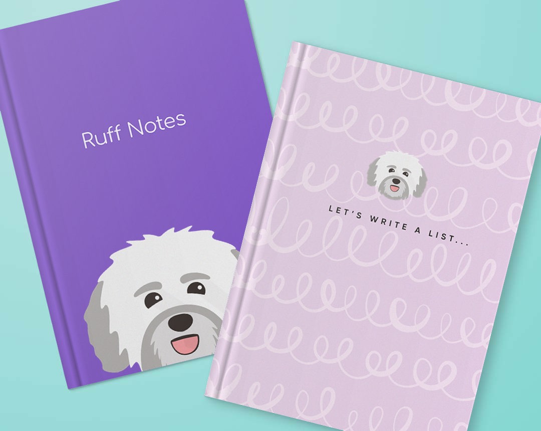 Personalized Dog Notebooks