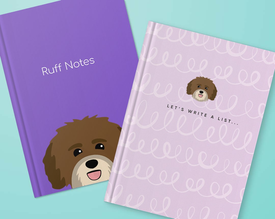 Personalized Dog Notebooks