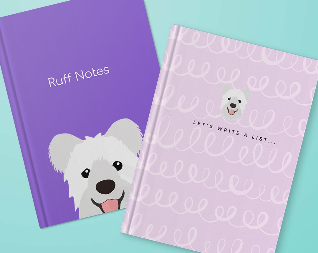 Personalized Dog Notebooks