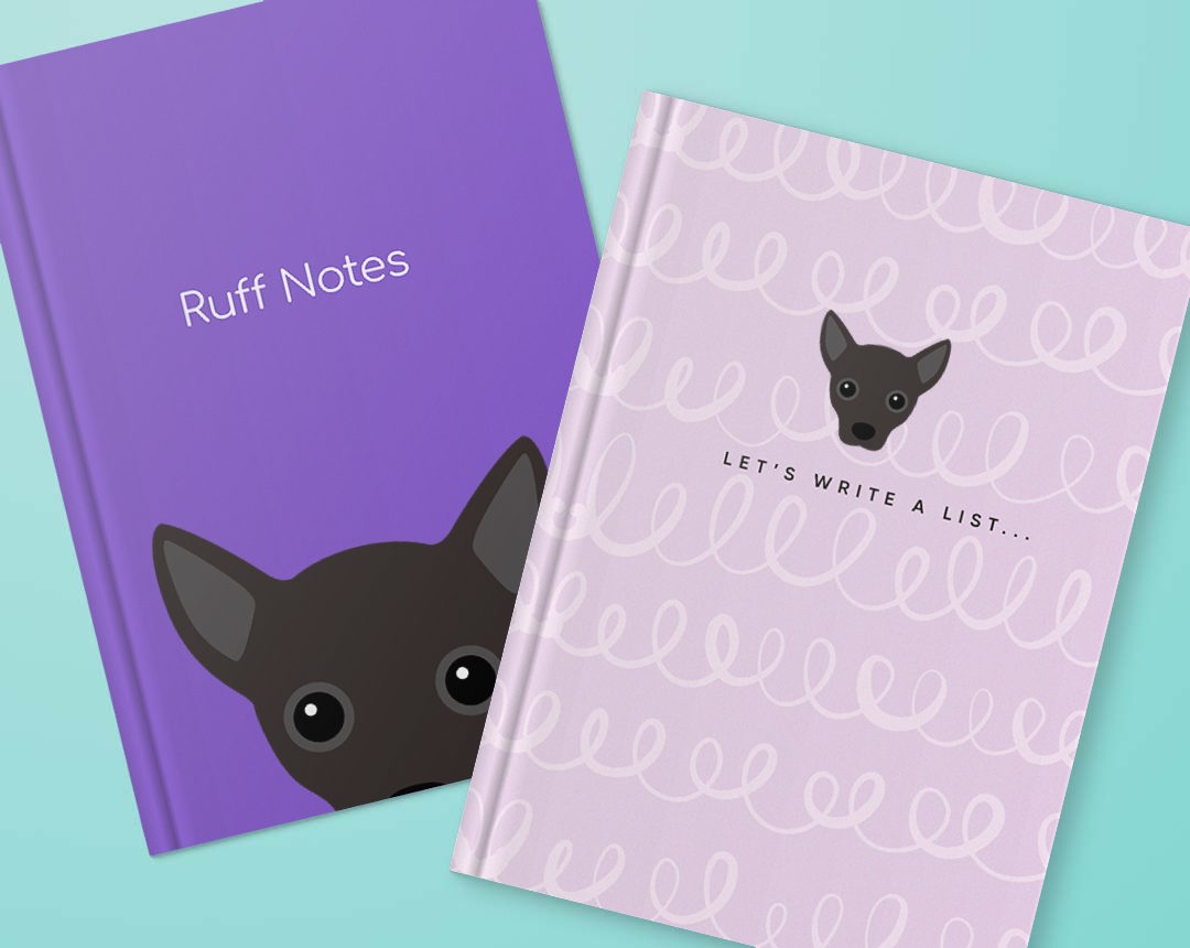 Personalized Dog Notebooks