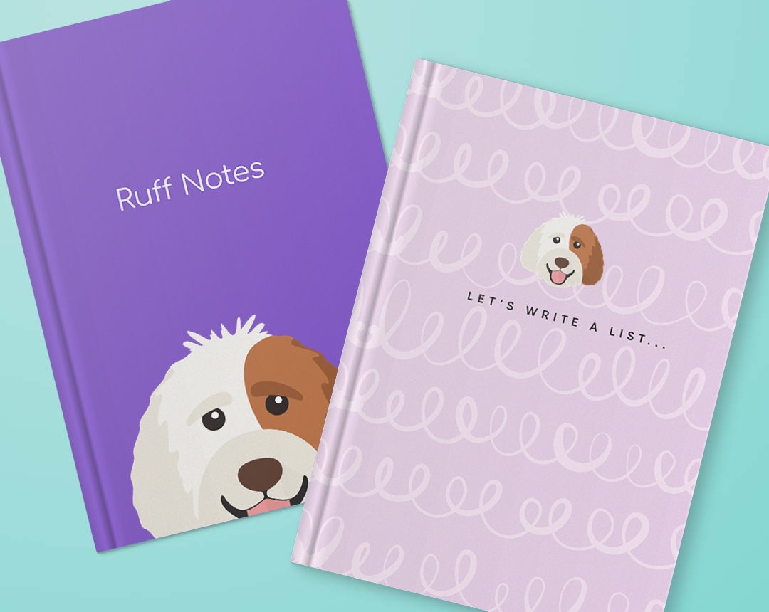 Personalized Dog Notebooks