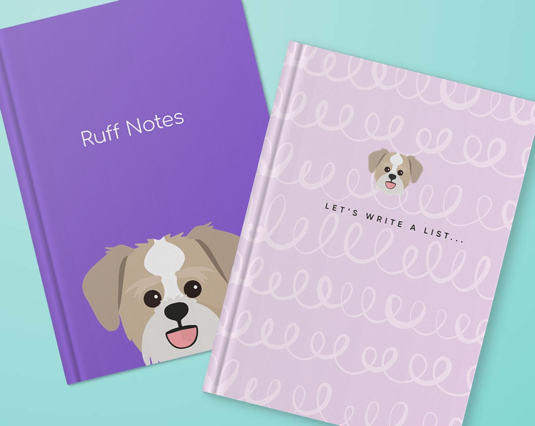 Personalized Dog Notebooks