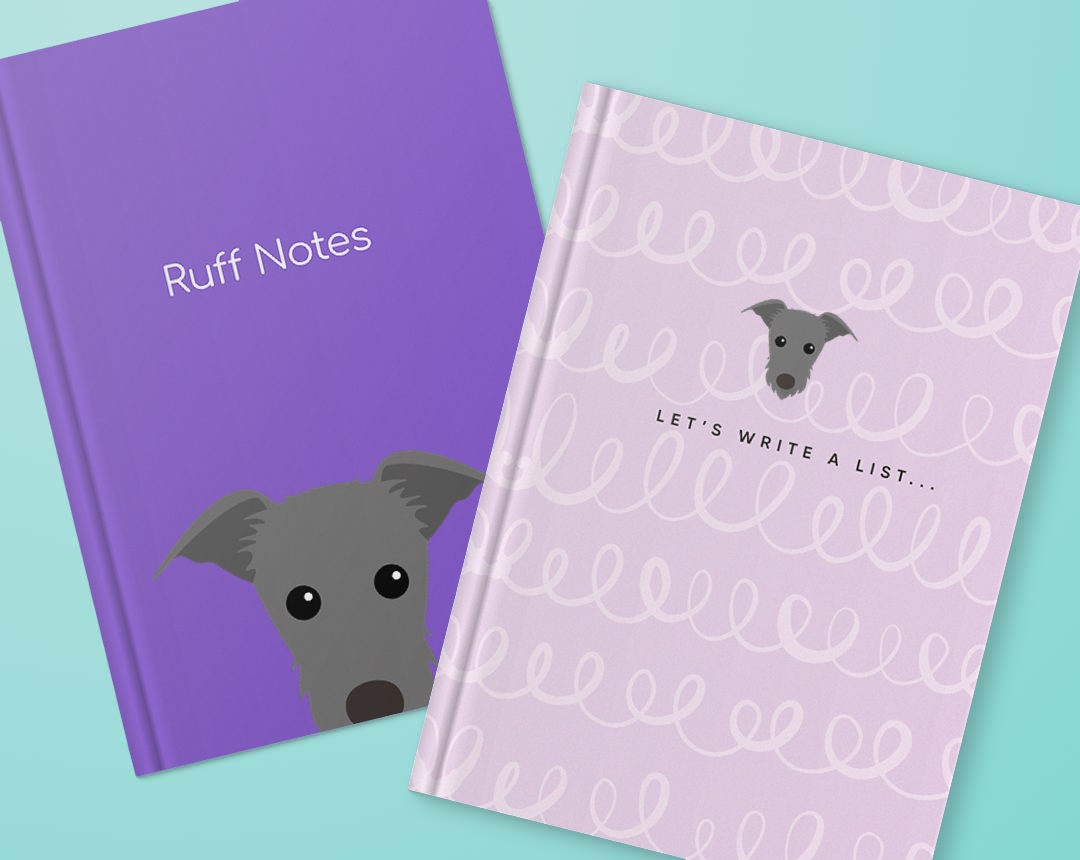 Personalized Dog Notebooks