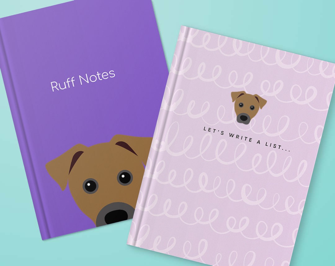 Personalized Dog Notebooks