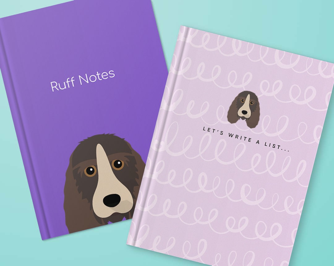 Personalized Dog Notebooks