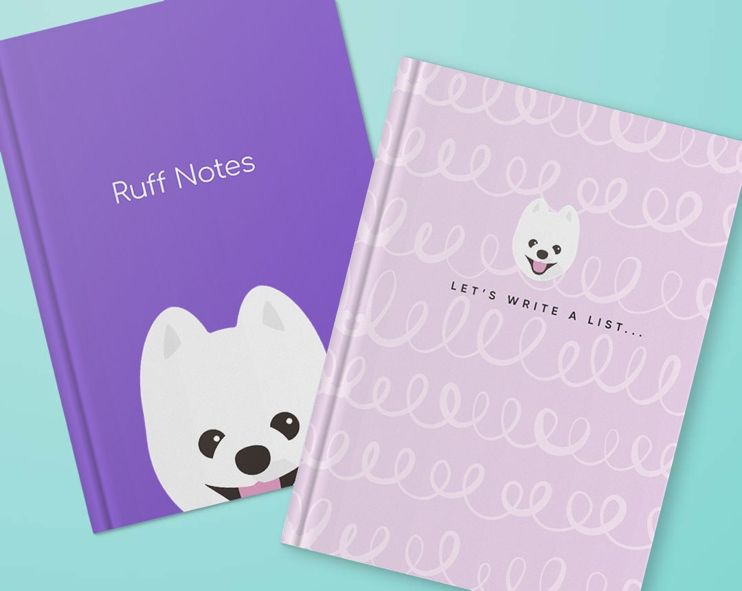 Personalized Dog Notebooks